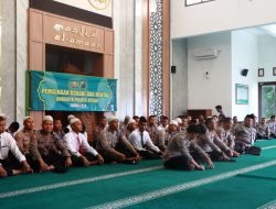 Tingkatkan Karakter dan Kinerja, Anggota Polres Kediri Ikuti Binrohtal Virtual