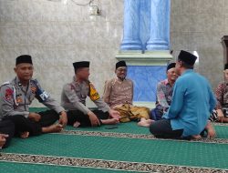 Jum’at Keliling Kapolsek Sekaran Sampaikan Himbauan Khamtibmas Jelang Pilkada 2024