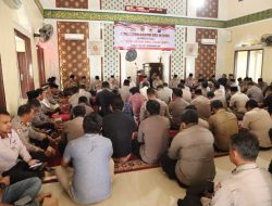 Cooling System, Polres Bangkalan Gelar Doa Bersama untuk Pilkada 2024 Aman dan Damai