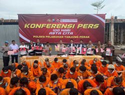 Polres Pelabuhan Tanjungperak Berhasil Ungkap Kasus Narkoba, 66 Tersangka Diamankan