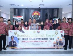Hari Jadi Humas Polri Ke-73, Kadiv Humas Beri Apresiasi Berangkatkan Personel dan Media Ibadah Umroh