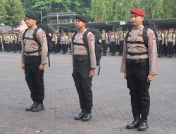 Ratusan Personel Polres Pasuruan Disiagakan di 17 Kecamatan Amankan 1.726 TPS Pilkada 2024