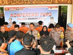 Polres Madiun Kota Berhasil Ungkap Kasus Judol dan TPPO, Wujudkan Astacita Presiden RI