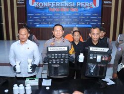 Polres Blitar Kota Berhasil Ungkap Peredaran Narkoba, Amankan 2 Tersangka dan Belasan Gram Sabu