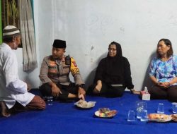 Kapolres Kediri Kota Bersama PJ Walikota Kediri Takziah Ke Alm Anggota Linmas