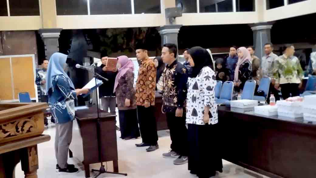Kpps Desa Kajeksan Kecamatan Tulangan, Sidoarjo Tahun 2024 Serentak Dilantik