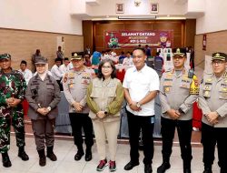Kapolres Kediri Kota Bersama Forkopimda Tinjau Tahap Pungut Suara Di TPS
