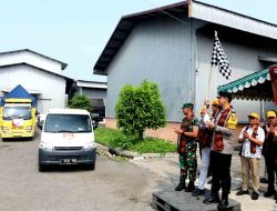 Kapolres Lamongan Hadiri Apel Kesiapan Distribusi Logistik Pilkada 2024