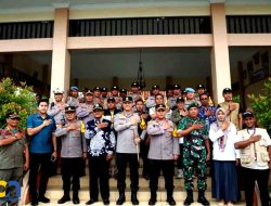 Kapolres Lamongan Tinjau Kesiapan Personel Pengamanan Logistik Pemilu 2024