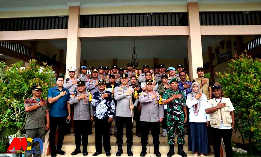 Kapolres Lamongan Tinjau Kesiapan Personel Pengamanan