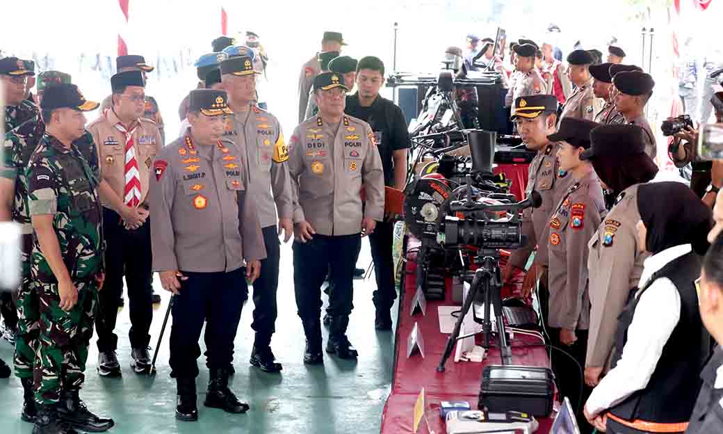 Kapolri Dan Panglima Cek Kesiapan Pengamanan Pilkada Serentak Di Jatim