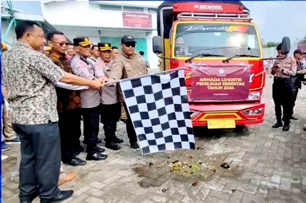 Logistik Di 26 Kecamatan Mulai Di Distribusikan Oleh Kpu Kapupaten Kediri