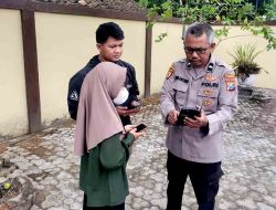 Menjelang Pemilukada 2024 Anggota Polsek Laren Tingkatkan Antisipasi Berita Hoax