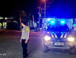 Patroli Blue Light Polsek Sekaran Antisipasi Gesekan Antar Perguruan Silat