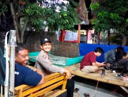 Patroli Dialogis Anggota Polsek Sekaran Antisipasi Gangguan Kamtibmas Malam Hari