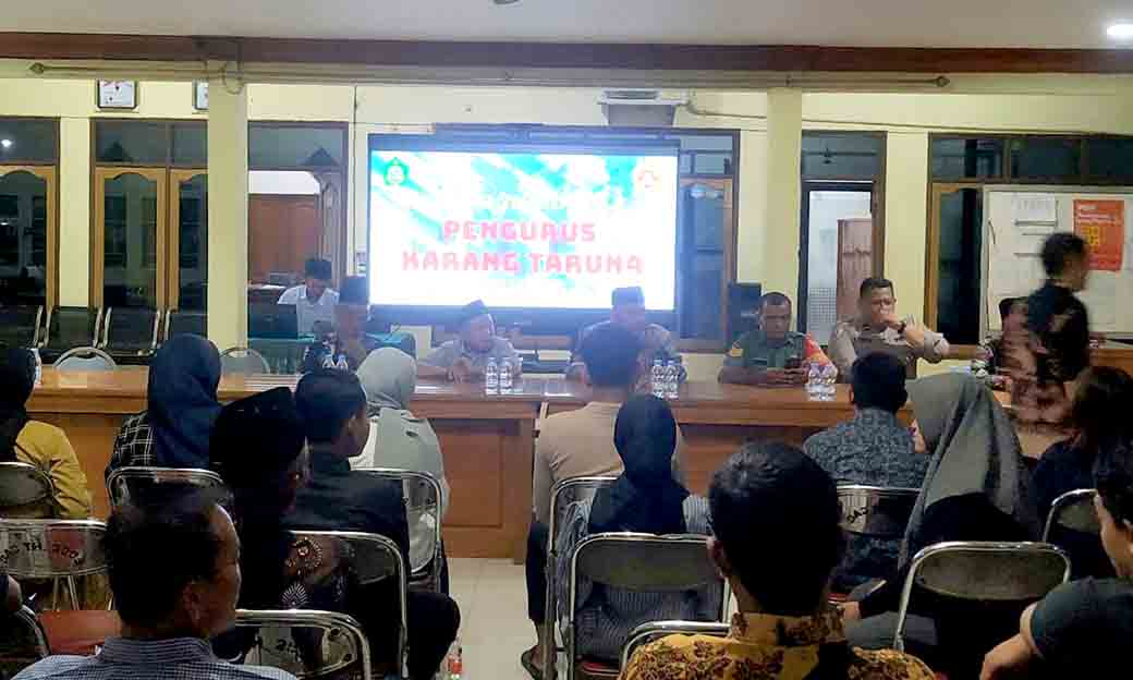 Pelantikan Dan Pengukuhan Pengurus Karang Taruna Desa Kebaron Masa Bakti 2024 2027