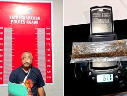 Pengedar Narkoba diamankan Polres Ngawi