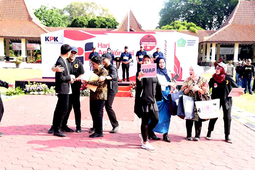 Peringatan Hari Anti Korupsi Sedunia, Pjs. Bupati Sidoarjo