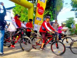 Polres Lamongan Amankan Kegiatan Fun Bike HUT Ke-21 PPAD di Sport Center Lamongan