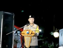 Polres Lamongan Gelar “Lamongan Bersholawat dan Tabligh Akbar” untuk Wujudkan Pilkada Aman dan Damai