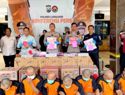 Polres Lumajang Ungkap Kasus Judi Amankan 11 Tersangka