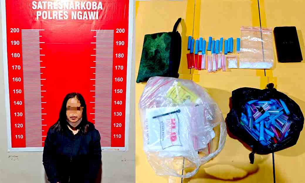 Polres Ngawi Berhasil Amankan Pengedar Narkoba