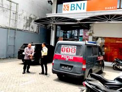 Polsek Babat Patroli Obyek Vital di Bank BNI
