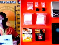 Satresnarkoba Polres Lamongan Tangkap Pelaku Diduga Pengedar Sabu di Kecamatan Babat