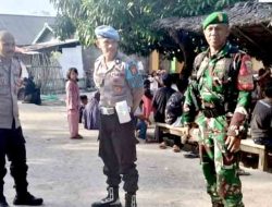 Sinergitas TNI-Polri Dalam Pengamanan Kampanye Cabub-cawabub Kabupaten Takalar