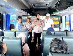 Unit Kamsel Satlantas Polres Lamongan Dampingi Tim Inspeksi Subditkamsel Ditlantas Polda Jatim