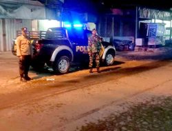 Anggota Polsek Sekaran Giatkan Patroli Blue Light kewilayahan