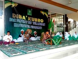 Diba Kubro PAC Fatayat NU Tulangan Ranting Kebaron: Menghidupkan Semangat Keagamaan dan Kebersamaan
