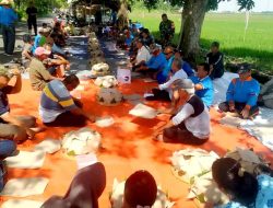 Gapoktan Kebaron Makmur Gelar Tasyakuran Tutup Tanam Padi