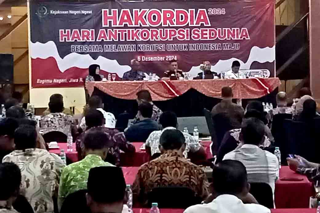 Hakordia 2024, Kejaksaan Negeri Ngawi Perkuat Desa Bersih Dan Bebas Korupsi