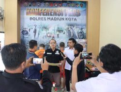 Polres Madiun Kota Ungkap Penyalahgunaan Narkotika Jenis Sabu 3 Tersangka Diamankan
