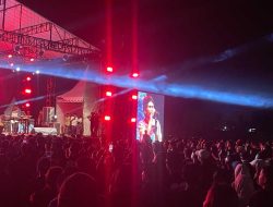 Pimpin Pengamanan Konser Musik di Tirtoyoso Park, Kabag Ops Polres Kediri Kota : Bekerja Sesuai SOP dan Humanis