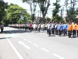 Polres Bondowoso Siagakan Personel Kawal Proses Rekapitulasi Hasil Pilkada Tingkat Kabupaten