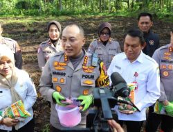 Polresta Malang Kota Tanam Jagung Varietas Unggul, Komitmen Dukung Program Food Estate Untuk Swasembada Pangan