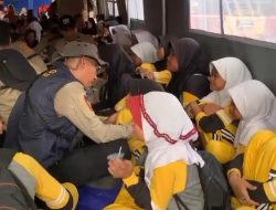 Trauma Healing Polri di SDN Sukapanjang: Memulihkan Semangat Anak-Anak Terdampak Longsor