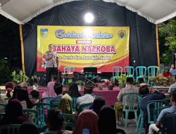 Wujudkam Generasi Emas, Polisi Kediri Sosialisasikan Bahaya Narkoba Pada Warga Desa Bendo