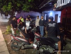 Minggu Dini Hari, Polres Kediri Kota Gelar Patroli Cipta Kondisi Skala Besar