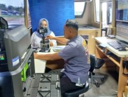 Kehadiran Gerai Pelayanan SIM Keliling Polres Gresik, Mendapat Apresiasi Warga