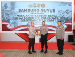 Sambut Masa Depan Polri Presisi, Polres Kediri Kota Tutup Latihan Kerja dengan Kegiatan Sambung Guyub