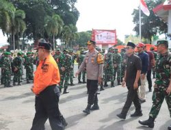 Polres Blitar Kota Siagakan Personel Antisipasi Bencana Hidrometeorologi