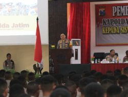 Wakapolda Jatim Beri Pembekalan Pengantar Tugas Siswa Diktuk Bintara Polri Gelombang II/2024 di SPN
