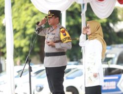 Polres Kediri menggelar Apel Gelar Pasukan Operasi Lilin Semeru 2024. Apel itu dilaksanakan di lapangan apel Mapolres Kediri, pada Jumat, 20 Desember 2024
