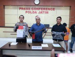 Polisi Berhasil Menangkap Komplotan Begal Bersajam Kerap Beraksi di Surabaya