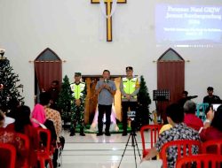 Kapolres Lamongan Pastikan Perayaan Natal Aman dan Kondusif Melalui Pengecekan Kesiapan Personel dan Fasilitas