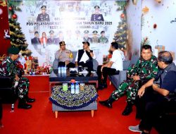 Kapolres bersama Forkopimda Ngawi Kunjungi Posyan dan Pospam di Malam Natal 2024