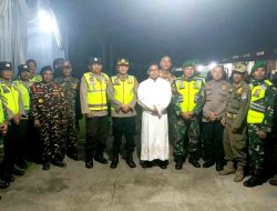 Kapolsek Babat Bersama Tiga Pilar Laksanakan Pengamanan Misa Natal 2024